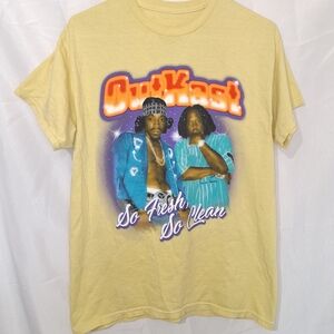 OutKast “So Fresh So Clean” Graphic Tee – Y2K Style Retro Hip Hop Shirt Size S
